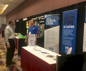 McWane Ductile hosts booth at symposium