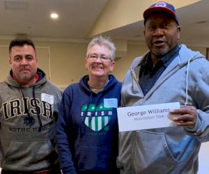 Pictured L-R: Jose Sanchez, Rita Scott and George Williams