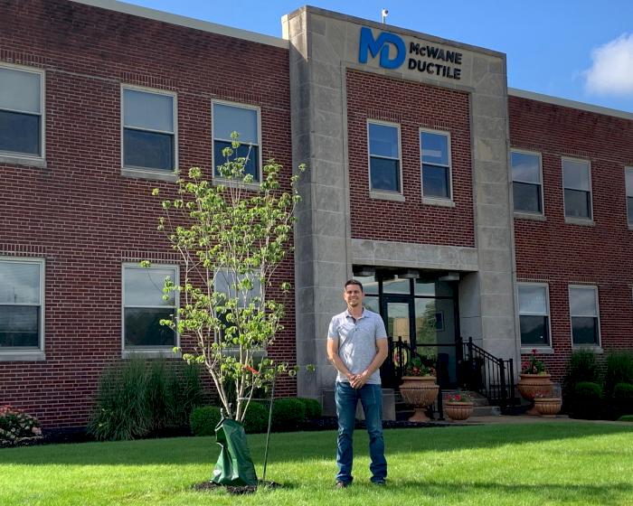 Pictured: McWane Ductile team member Tom Kistler