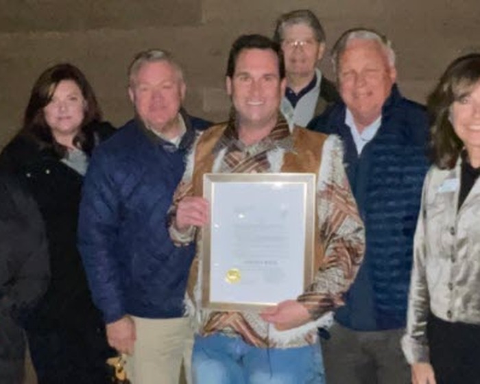 Pictured: Mayor and City Council of Trussville, Alabama and Amerex president Harrison Bishop