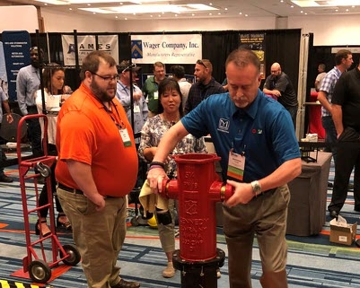 Pictured: Shannon Payne, District Sales Manager, M&H/Kennedy Valve