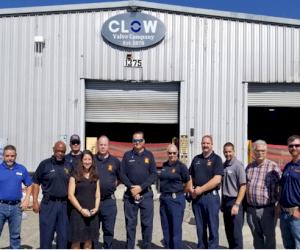 Clow Corona accueille la visite de Riverside County et de l’équipe Cal Fire