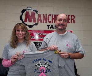 Manchester Tank Quincy recueille 4 283 $ pour la recherche sur le cancer du sein