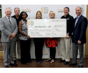 Tyler Pipe fait un don de 10 000 $ à la banque alimentaire du Texas