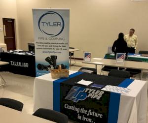 Tyler Pipe participates in Red, White and You Job Fair